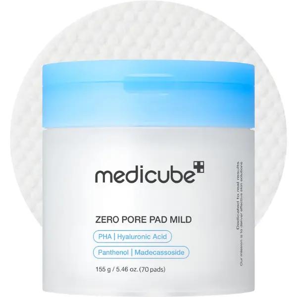 Medicube Discos Faciais Zero Pore Pad Mild 70 unidades