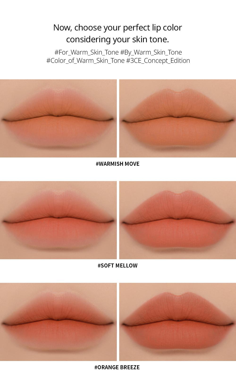 3CE Batom Soft Matte Warmish Move