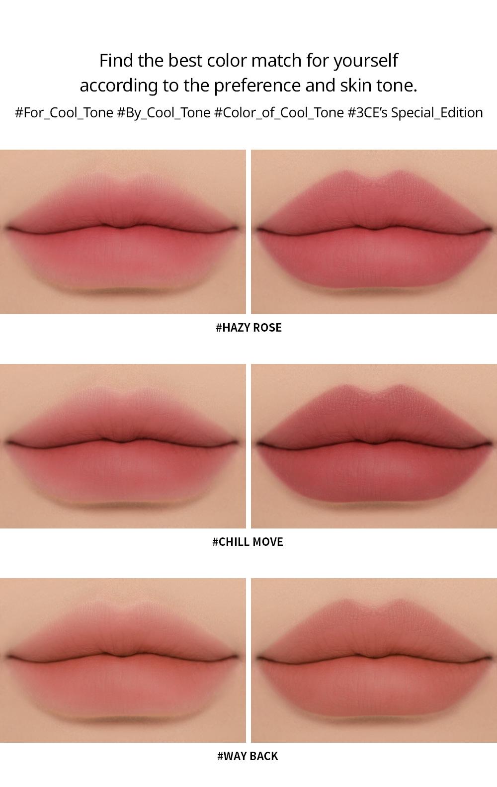 3CE Batom Soft Matte Way Back