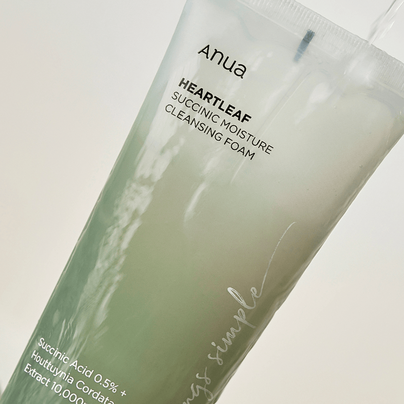 Anua Espuma de Limpeza Heartleaf Succinic Moisture 150 ml