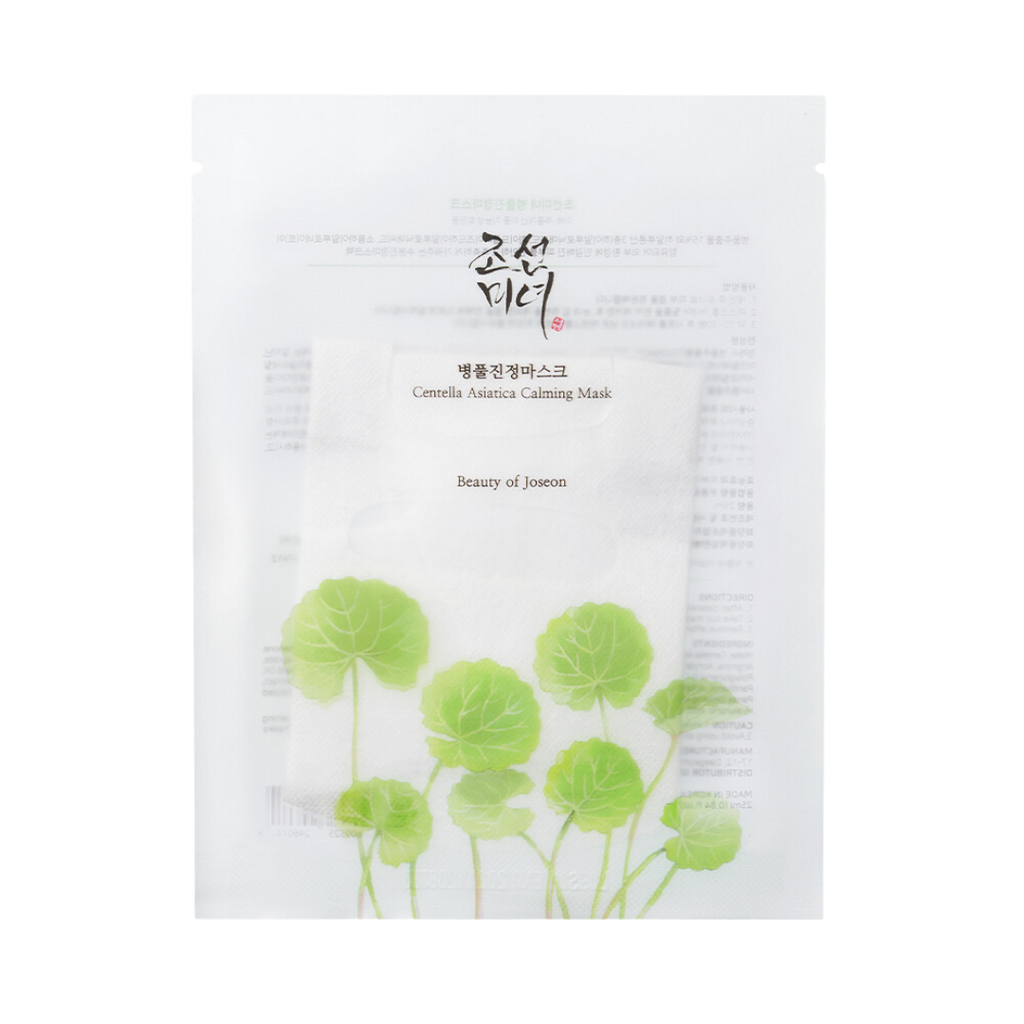 Beauty of Joseon Máscara Calmante com Centella Asiática — 10 × 25 ml