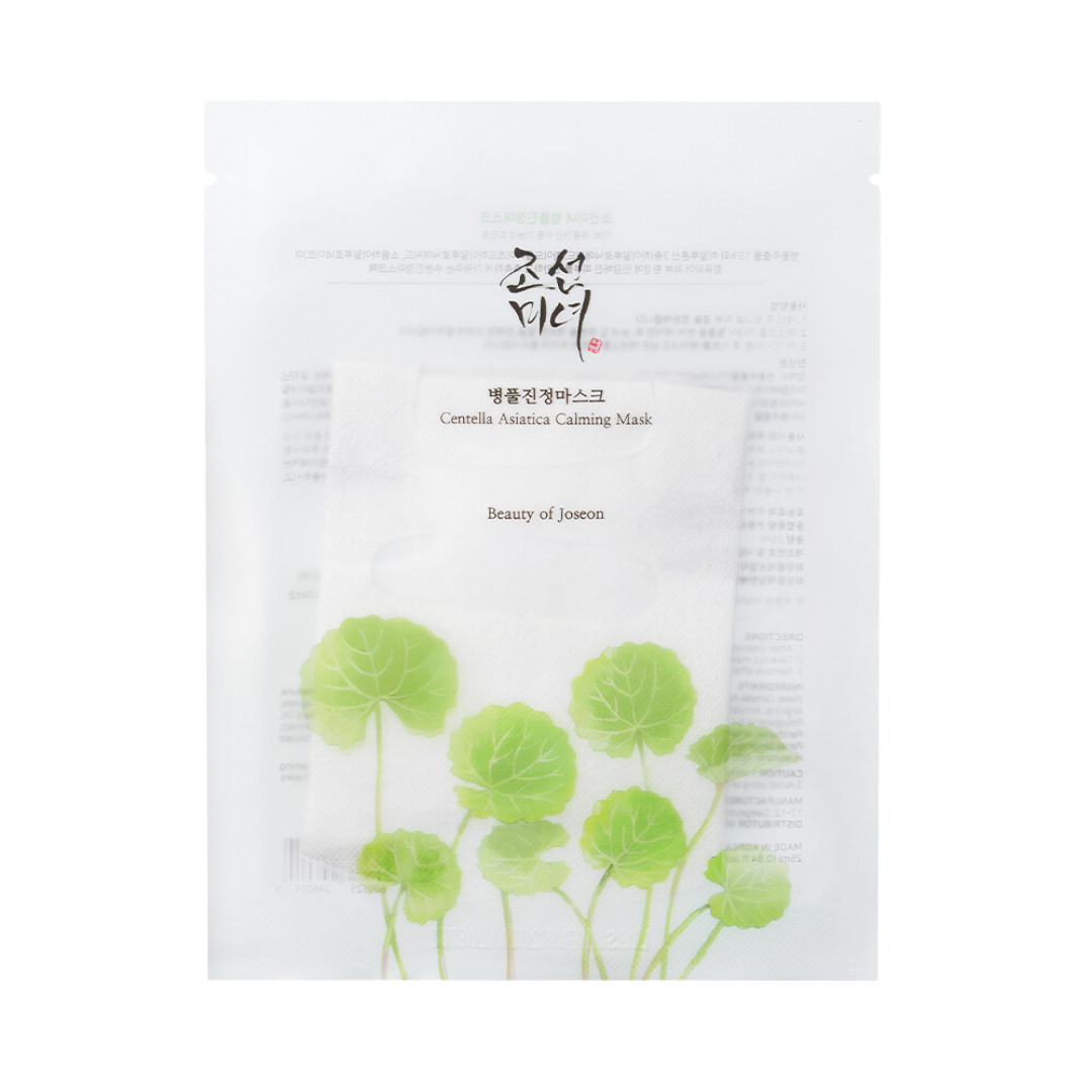 Beauty of Joseon Máscara Calmante com Centella Asiática — 10 × 25 ml