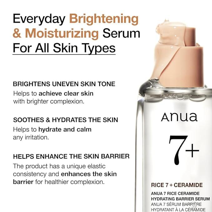 Anua Sérum Hidratante 7 Rice Ceramide Barrier 50 ml