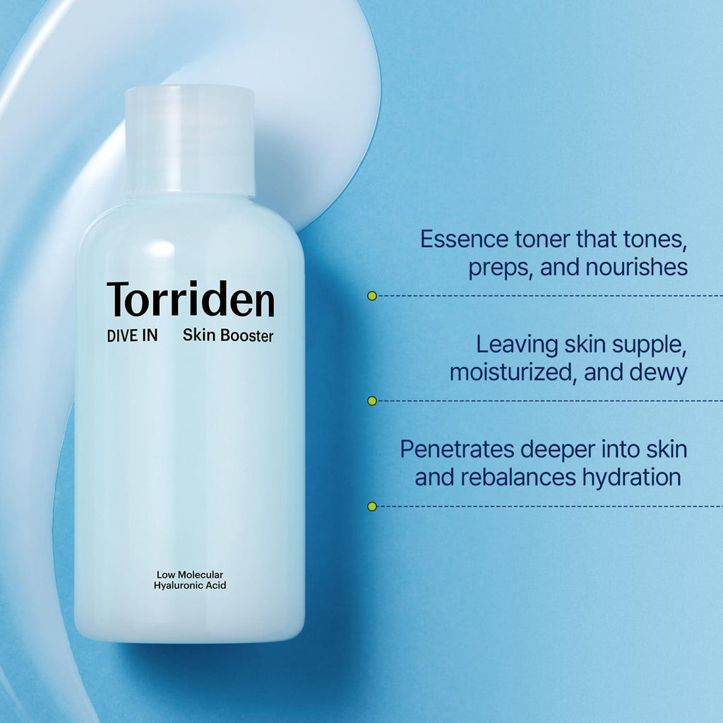 Torriden Potencializador Facial DIVE IN Ácido Hialurônico de Baixo Peso Molecular 200 ml