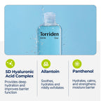 Torriden Tônico DIVE IN Ácido Hialurônico de Baixo Peso Molecular 300 ml