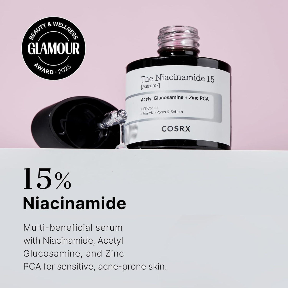 COSRX Sérum The Niacinamide 15 20 ml