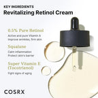 COSRX Óleo The Retinol 0.5 20 ml