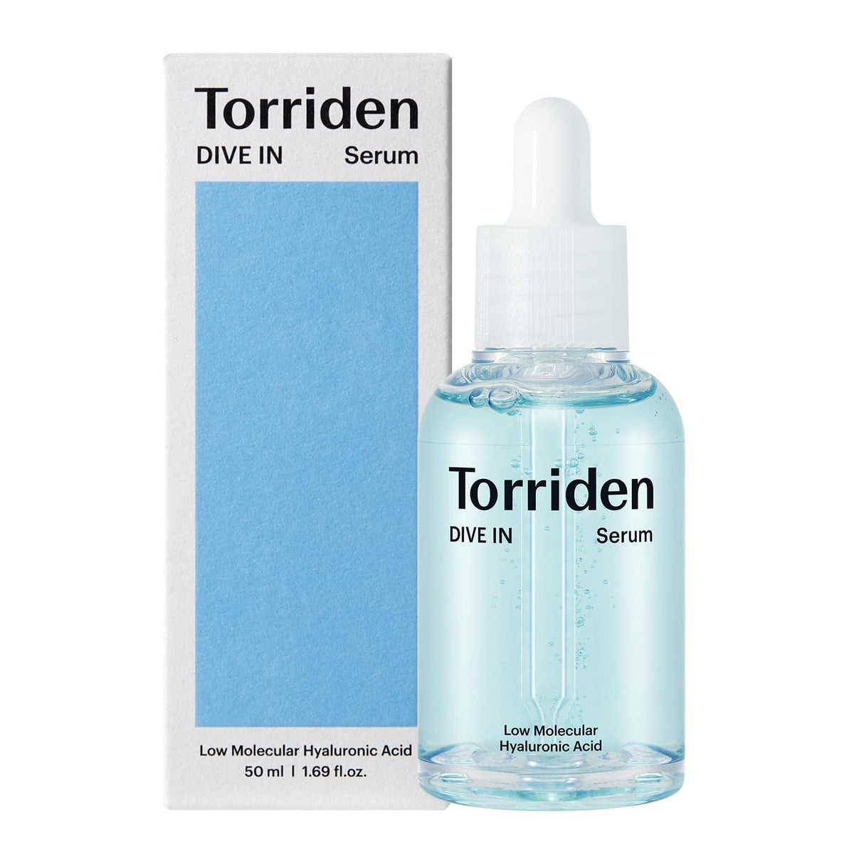 Torriden Sérum DIVE IN Ácido Hialurônico de Baixo Peso Molecular 50 ml
