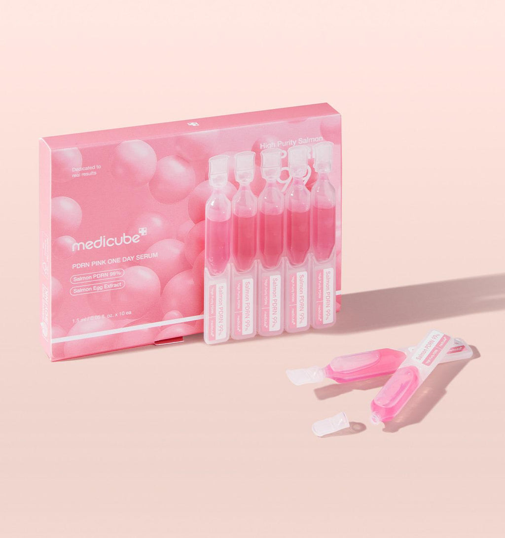 Medicube Kit de Sérum PDRN Pink One Day 10 unidades de 1,5 ml