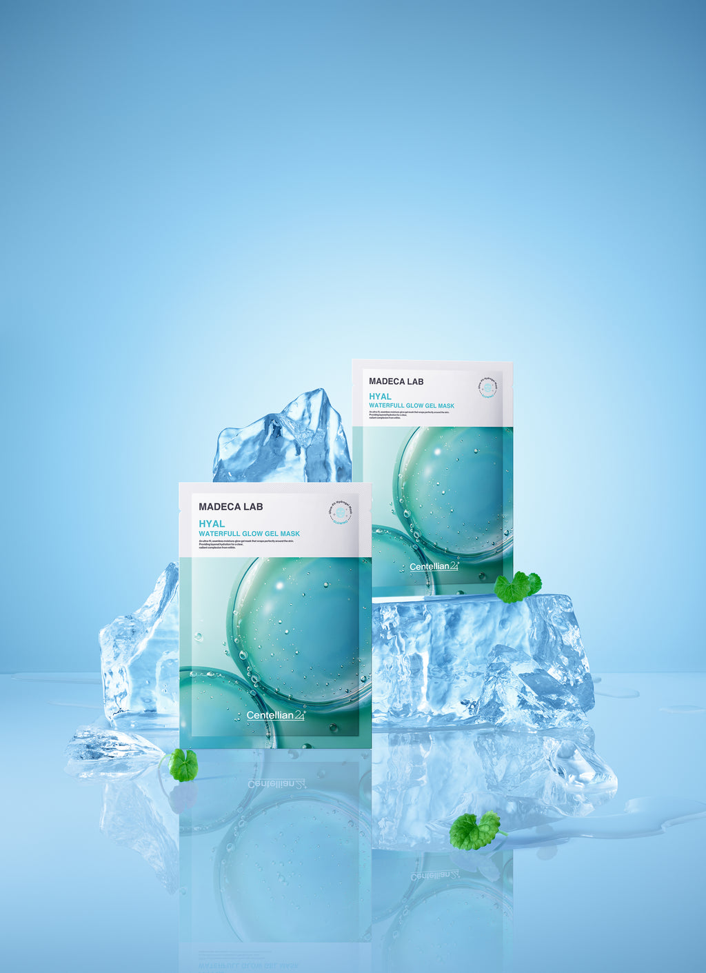 Centellian24 Máscara em Gel Madeca Lab Hyal Waterfull Glow — 1 unidade