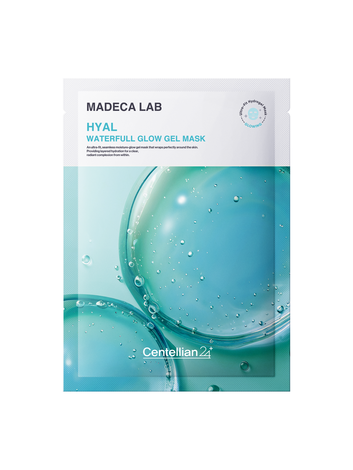 Centellian24 Máscara em Gel Madeca Lab Hyal Waterfull Glow — 1 unidade