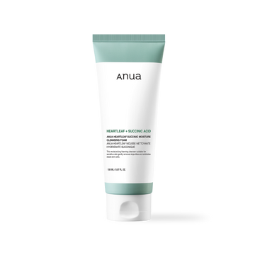 Anua Espuma de Limpeza Heartleaf Succinic Moisture 150 ml