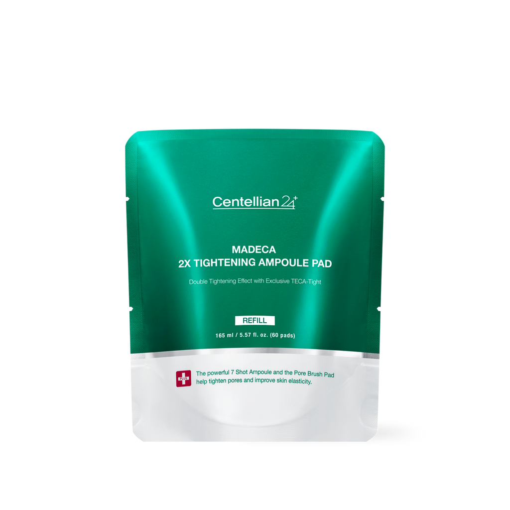 Centellian24 Refil de Discos Faciais Firmadores Madeca Double Tightening — 60 unidades