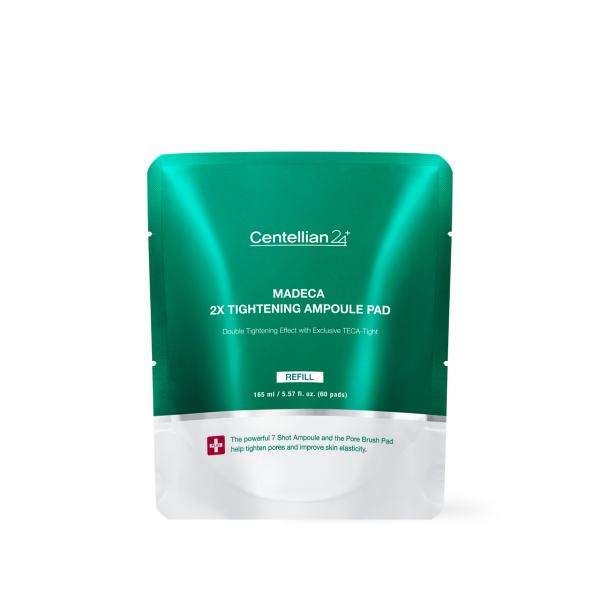 Centellian24 Refil de Discos Faciais Firmadores Madeca Double Tightening — 60 unidades