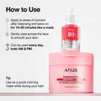 Anua Discos Faciais Iluminadores Niacinamide 5 + TXA — 60 unidades, 210 ml