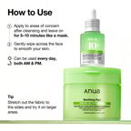 Anua Discos Faciais Calmantes Azelaic 10 Hyaluron — 90 unidades, 230 ml