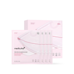 Medicube Máscara em Gel PDRN Pink Collagen 4 unidades