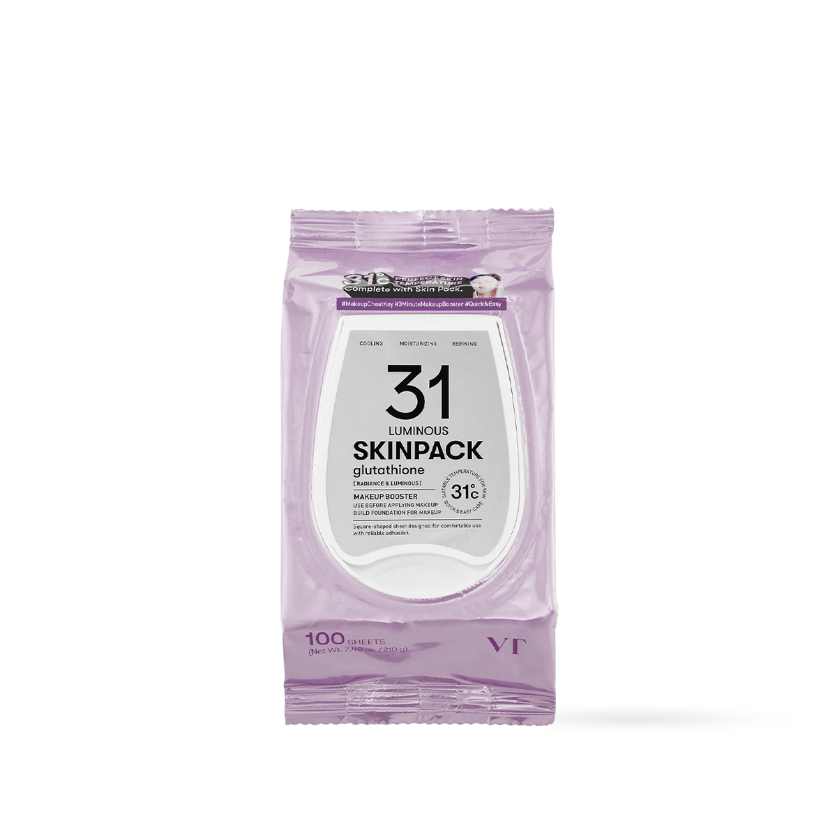VT Cosmetics Máscara Skin Pack Luminous 250g