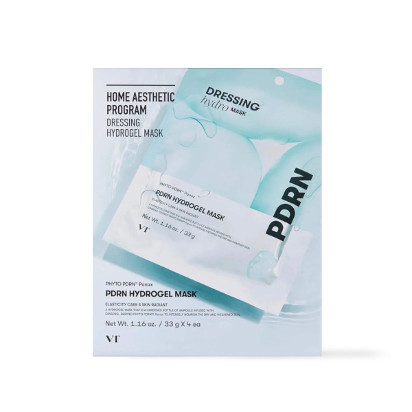 VT Cosmetics Máscara de Hidrogel PDRN 4 unidades