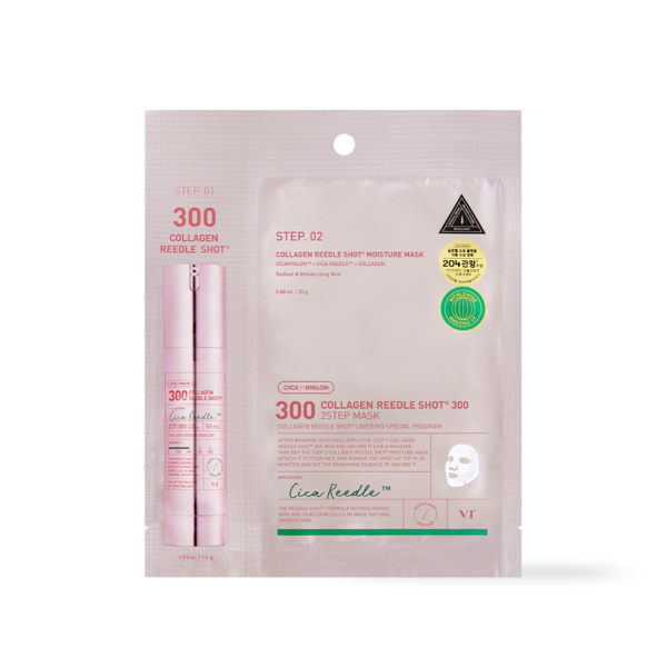 VT Cosmetics Máscara 2 Etapas Colágeno Reedle Shot 300 (1 unidade)