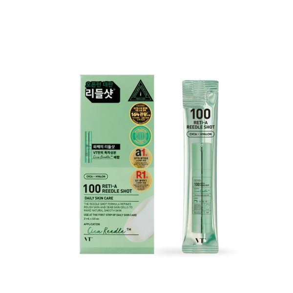VT Cosmetics Reti-A Reedle Shot 100 Kit 10 Ampolas
