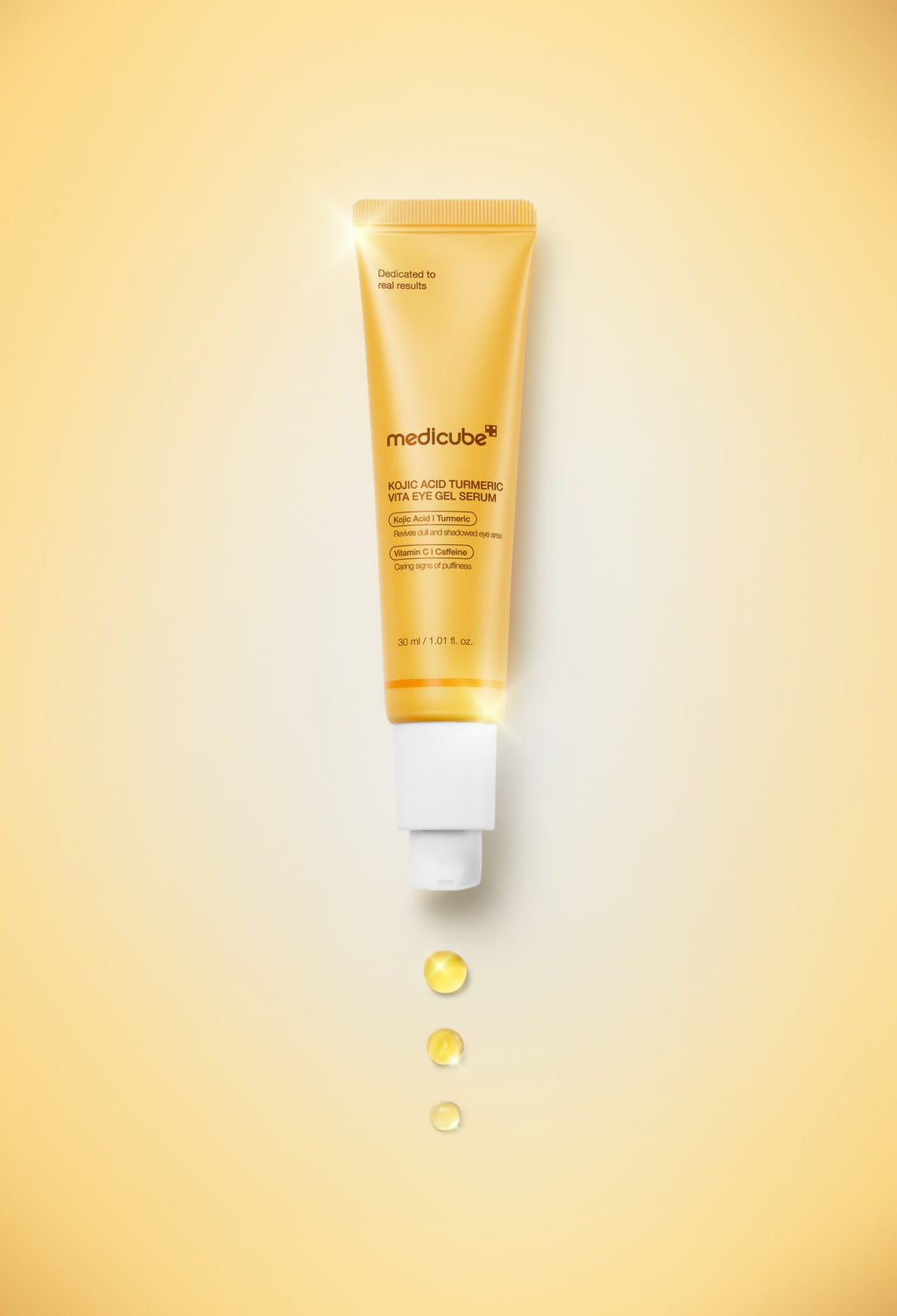Medicube Sérum em Gel para Olhos com Ácido Kójico e Cúrcuma 30 ml