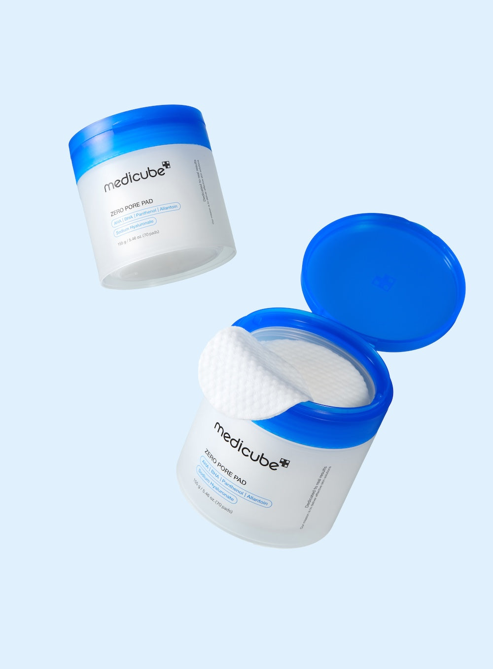 Medicube Discos Faciais Zero Pore Pad 2.0 70 unidades