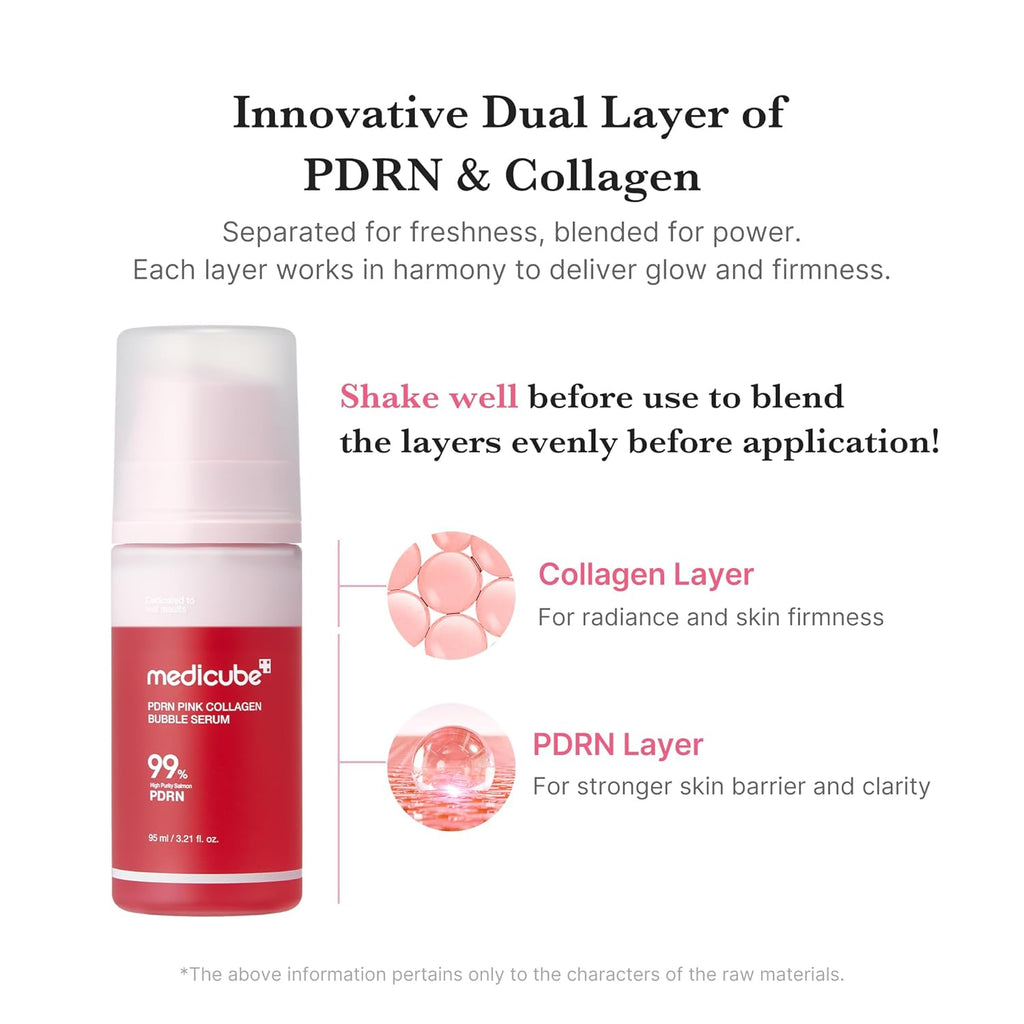 Medicube Sérum de Microbolhas PDRN Pink Collagen 95 ml