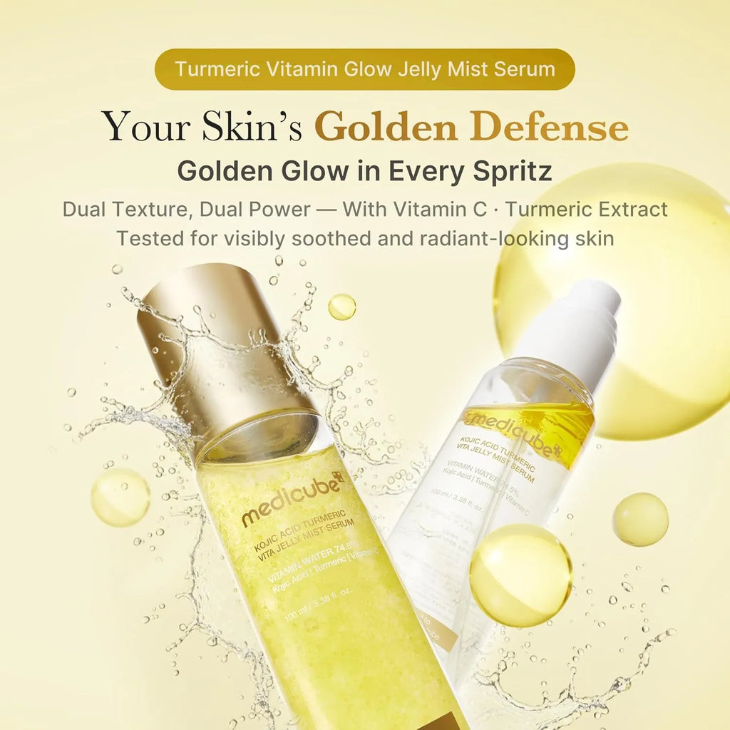 Medicube Sérum em Bruma em Gel com Ácido Kójico e Cúrcuma 100 ml