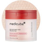 Medicube Discos Esfoliantes Red Ácido Succínico 70 unidades