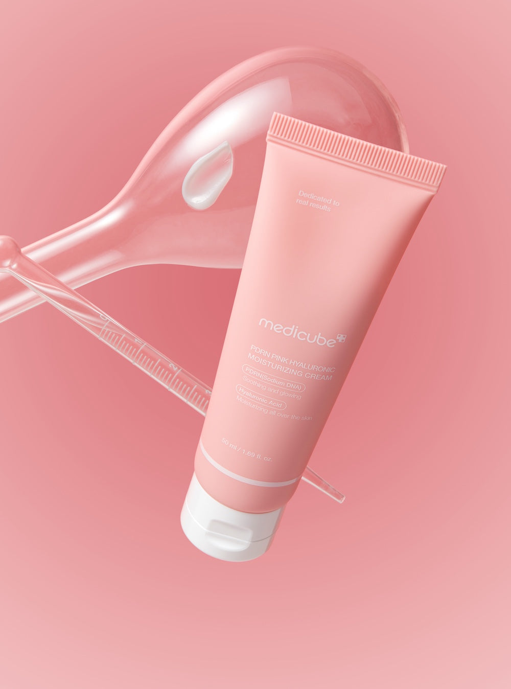 Medicube Creme Hidratante PDRN Pink Ácido Hialurônico 50 ml