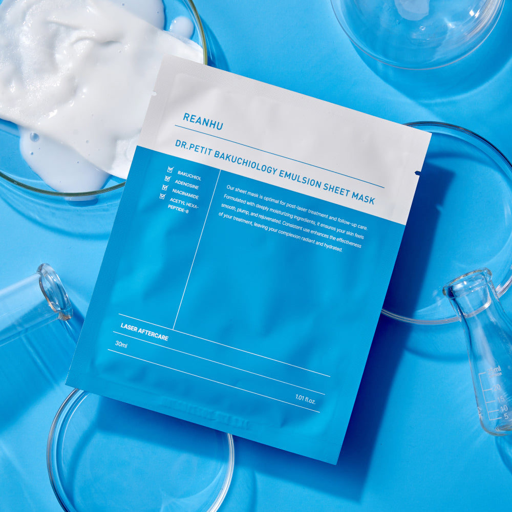 Dr. Petit Máscara Facial em Tecido Reanhu Bakuchiol Emulsion 30 ml