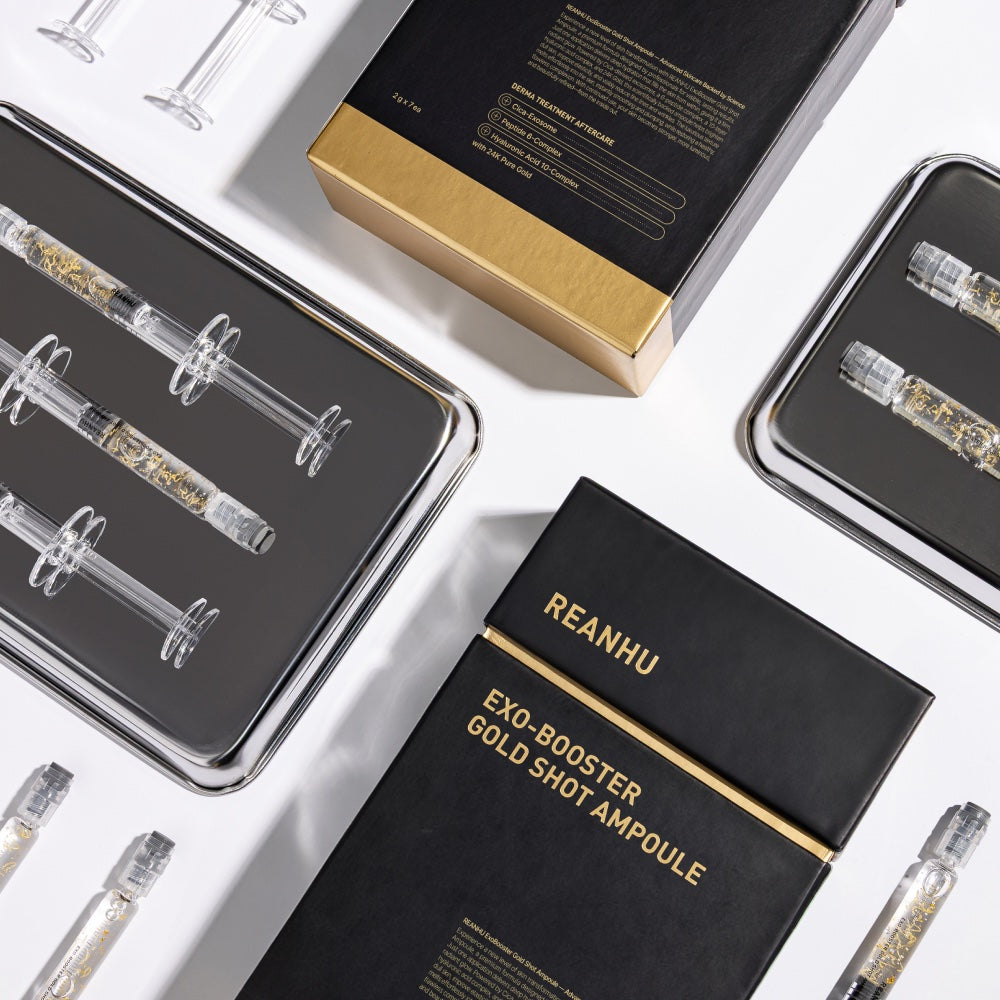 Dr. Petit Ampolas Reanhu Exo-Booster Goldshot 2 mg — 7 unidades