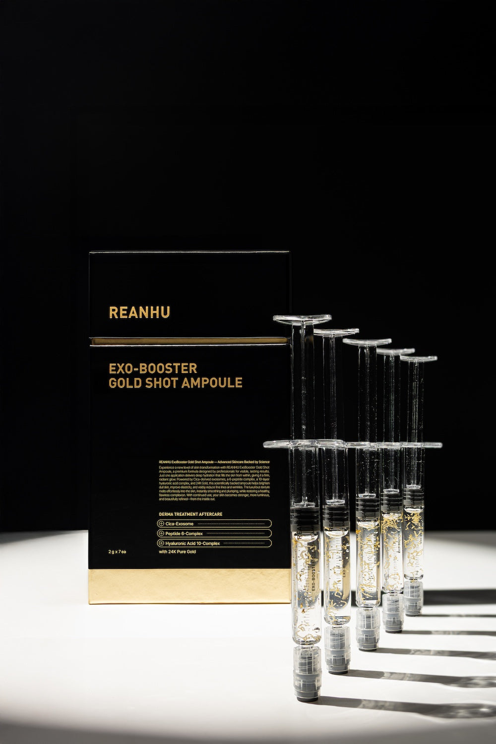 Dr. Petit Ampolas Reanhu Exo-Booster Goldshot 2 mg — 7 unidades