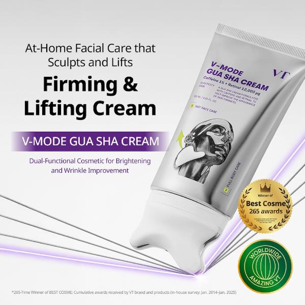 VT Cosmetics Creme V-Mode Gua Sha 120 ml