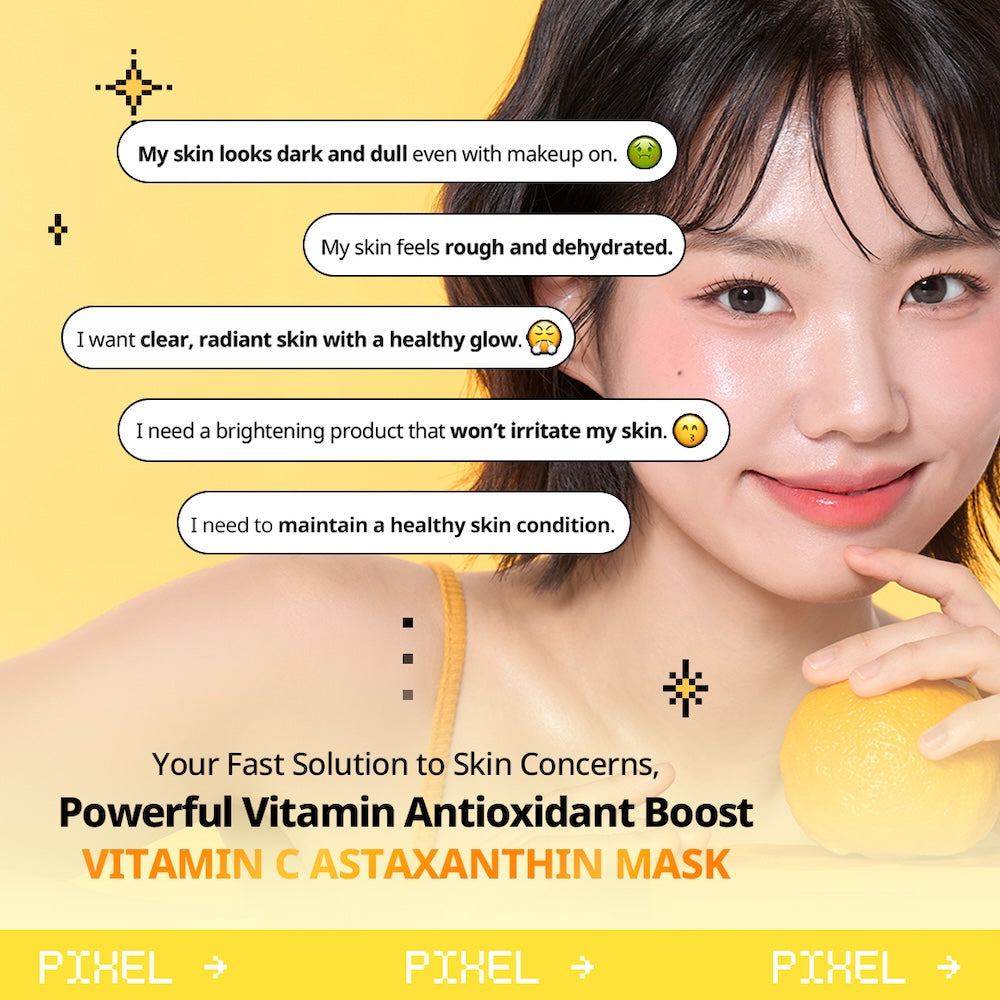 VT Cosmetics Máscara Vitamina C e Astaxantina 320 g 30 unidades