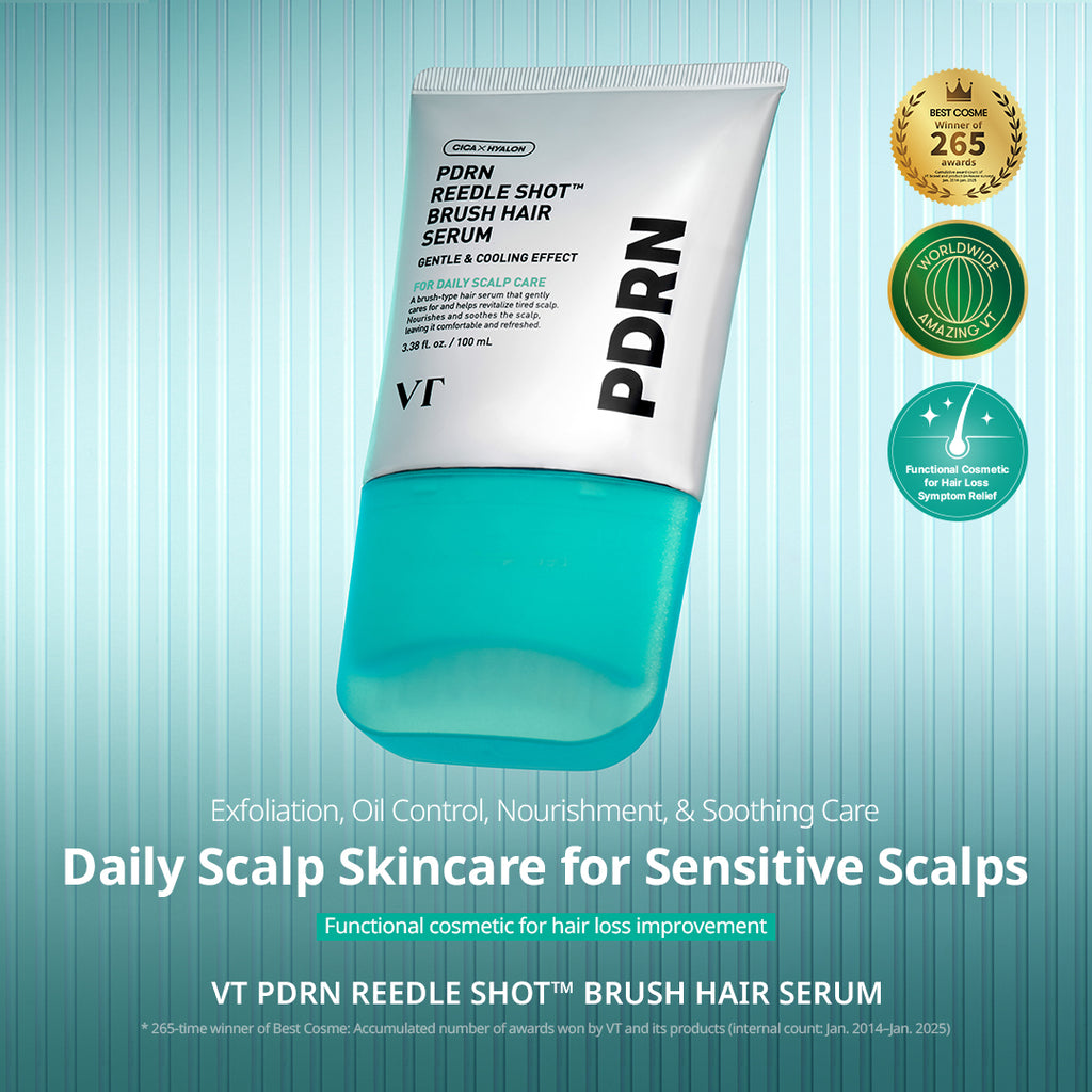 VT Cosmetics Sérum Capilar com Escova PDRN Reedle Shot 100 ml