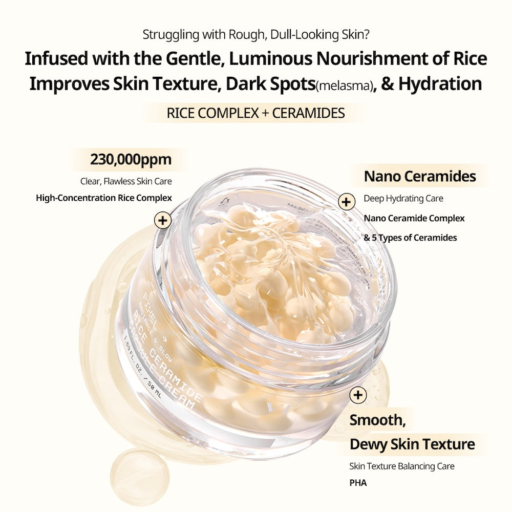 VT Cosmetics Creme com Cápsulas de Arroz e Ceramidas 50 ml