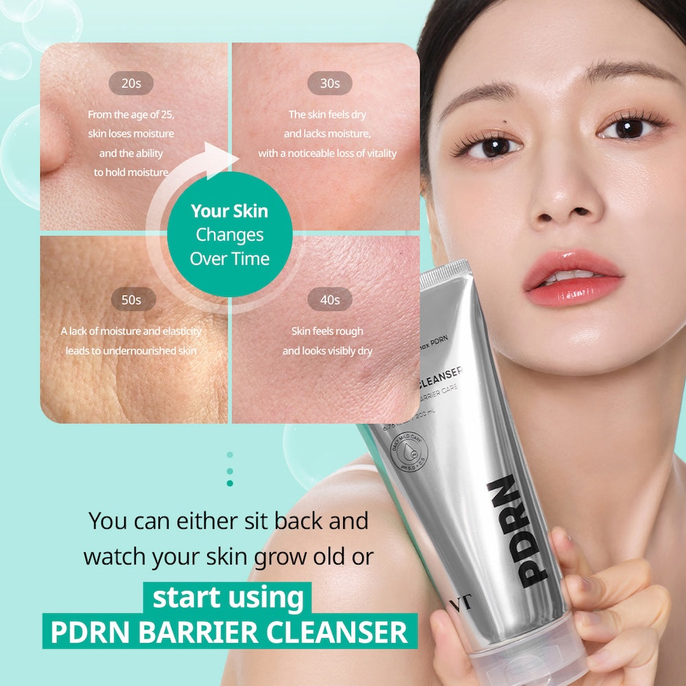 VT Cosmetics Limpador Facial PDRN Barrier 200 ml