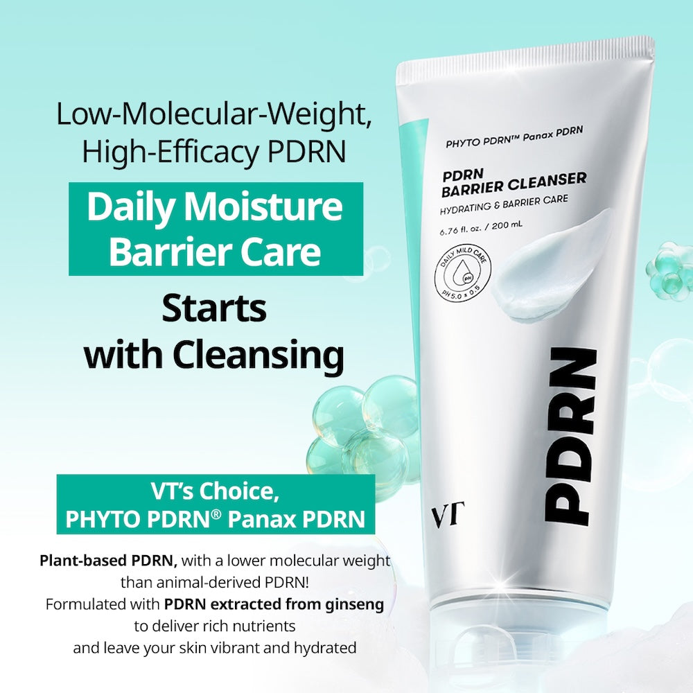 VT Cosmetics Limpador Facial PDRN Barrier 200 ml