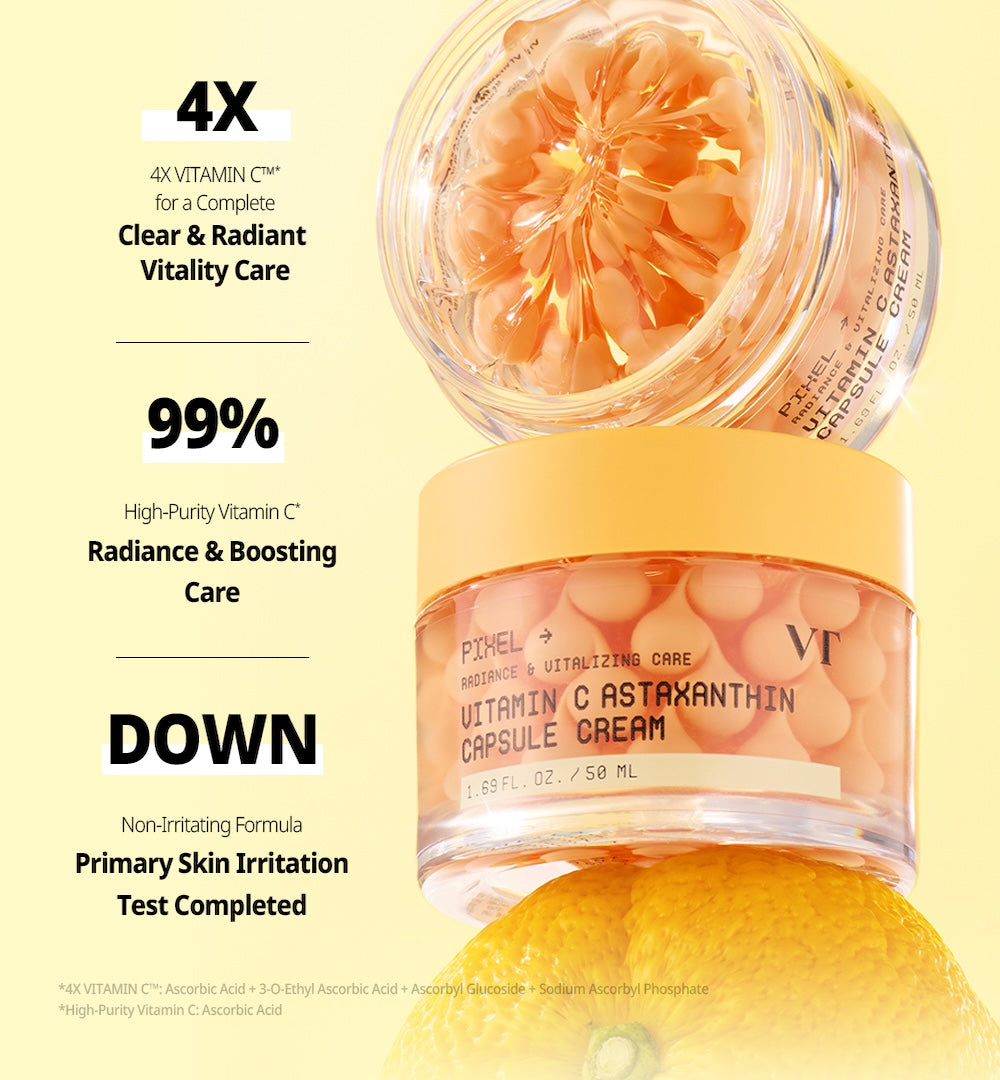 VT Cosmetics Creme com Cápsulas de Vitamina C e Astaxantina 50 ml