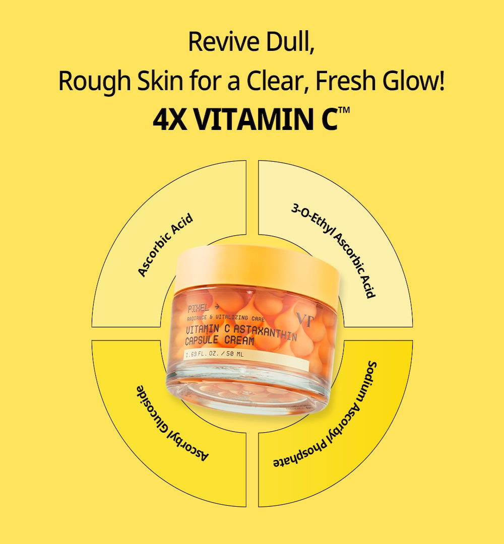 VT Cosmetics Creme com Cápsulas de Vitamina C e Astaxantina 50 ml