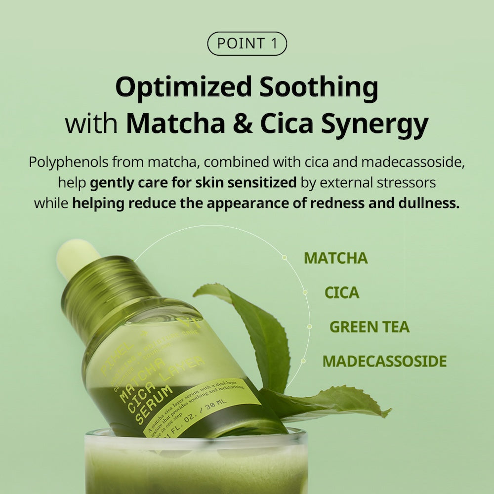 VT Cosmetics Sérum Matcha Cica Layer 30 ml
