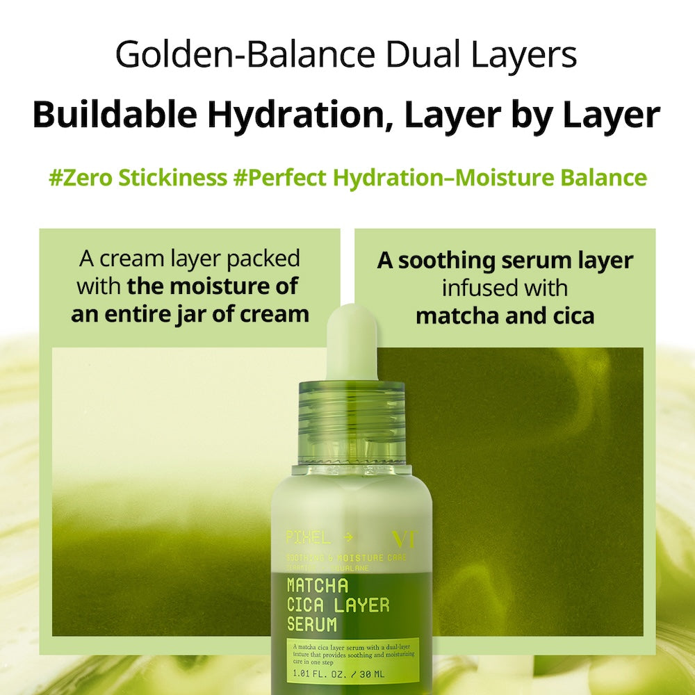 VT Cosmetics Sérum Matcha Cica Layer 30 ml