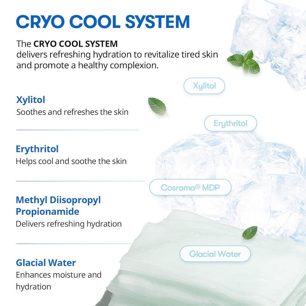 VT Cosmetics Máscara Cryo Ice 320 g 30 unidades