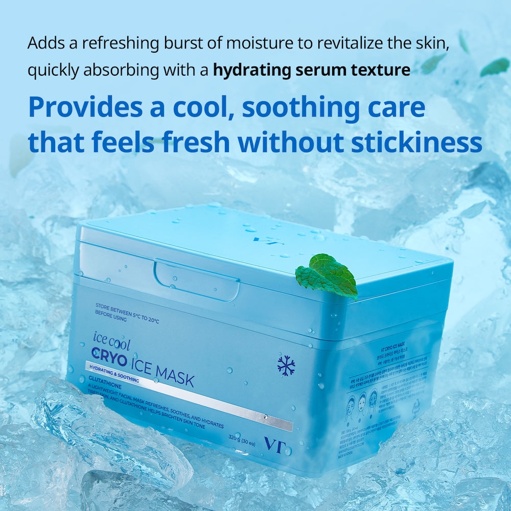 VT Cosmetics Máscara Cryo Ice 320 g 30 unidades