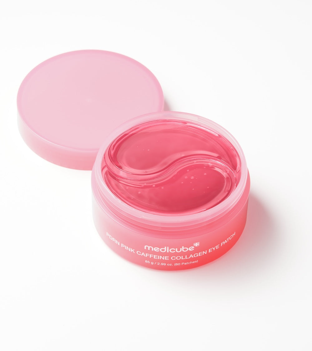 Medicube Máscaras para Olhos PDRN Pink Cafeína e Colágeno 60 unidades