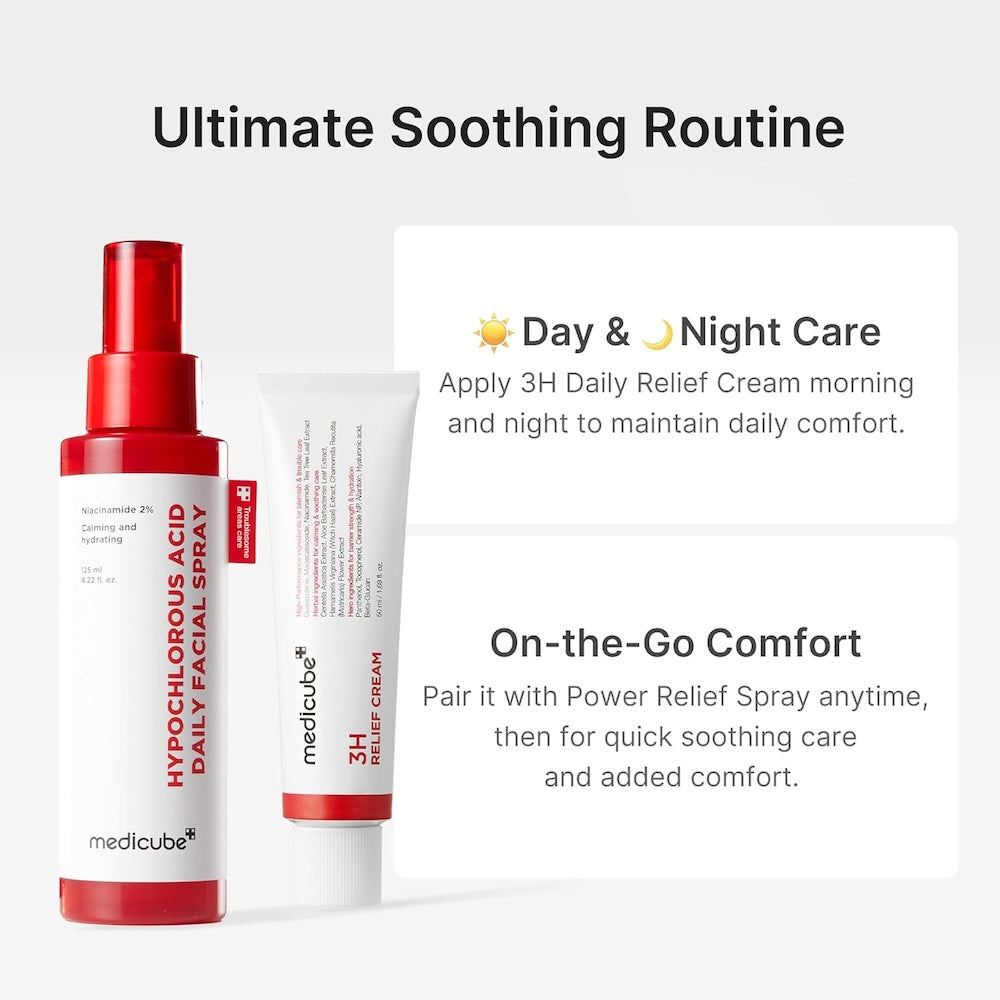 Medicube Creme Calmante Hypochlorous 3H Relief 50 ml