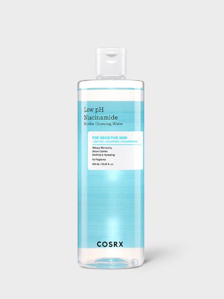 COSRX Água Micelar de Limpeza com Niacinamida e pH Baixo 400 ml