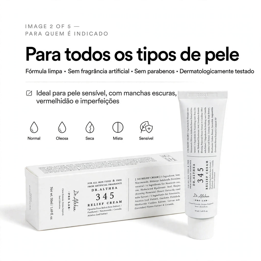 Dr. Althea Creme Calmante 345 Relief 50 ml